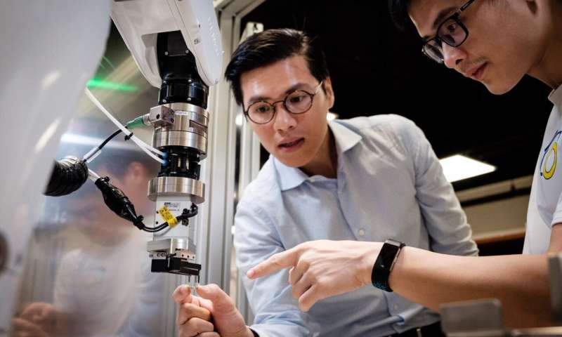 NTU Singapore start-up unveils robot with human-like dexterous grip