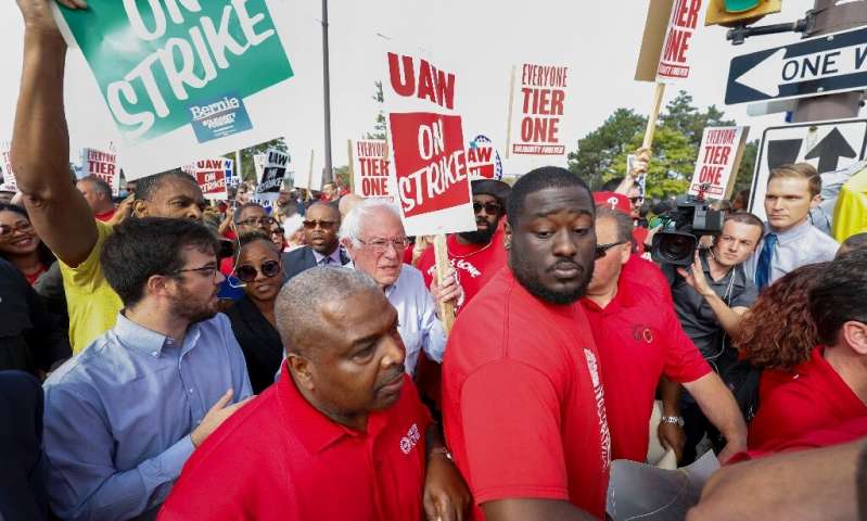 Earlier this week, Bernie Sanders became the latest Democratic presidential candidate to visit striking UAW workers at a General