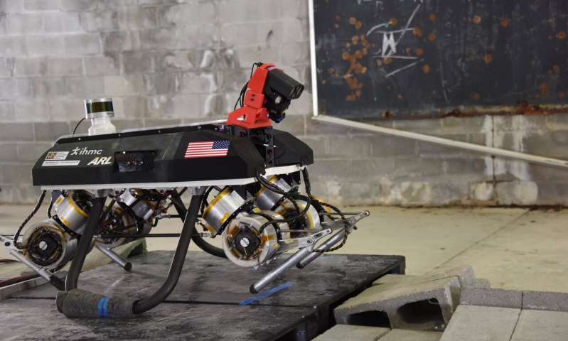 Autonomous quadruped designed to team with Soldiers